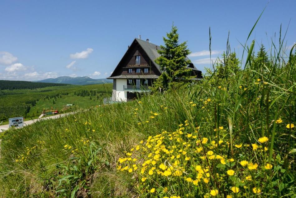 Horsky Hotel Friesovy Boudy Strážné Екстериор снимка